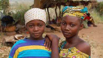 Homeless Nigerian children