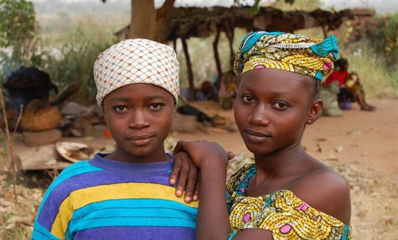 Homeless Nigerian children
