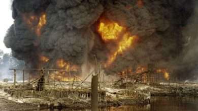 Oil Pipeline explosion