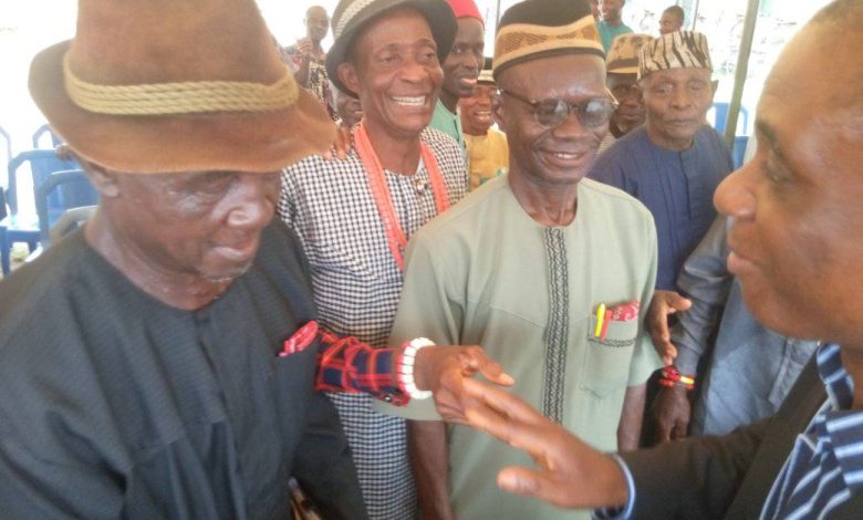 MOSOP President, Fegalo Nsuke welcomed by chiefs