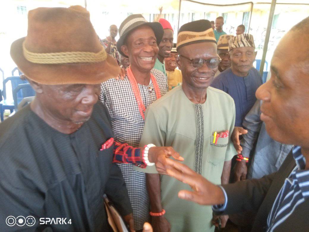 MOSOP Gives Conditions For Oil Production Resumption In Ogoni MOSOP President, Fegalo Nsuke welcomed by chiefs