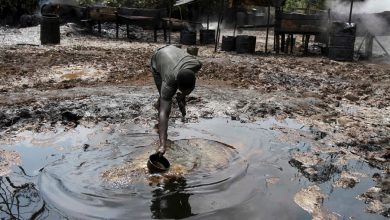 Niger Delta Oil Spill Site