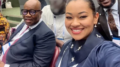 Godswill Akpabio and Senator, Natasha Uduaghan