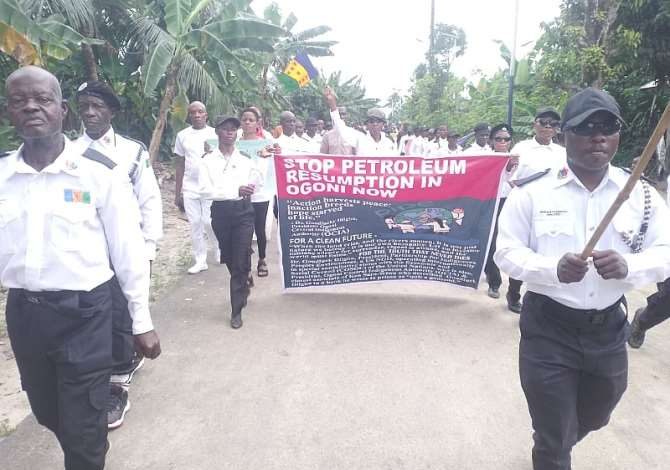 Ogoni protest